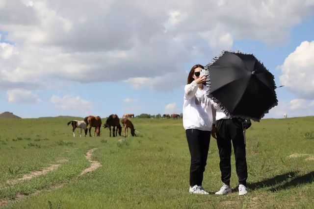 乾港集團(tuán)高層草原自駕游 乾港集團(tuán)高層草原自駕游